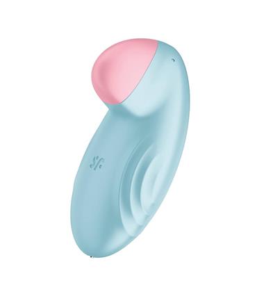 SATISFYER TROPICAL TIP LAY-ON VIBRADOR AZUL-ROSA T