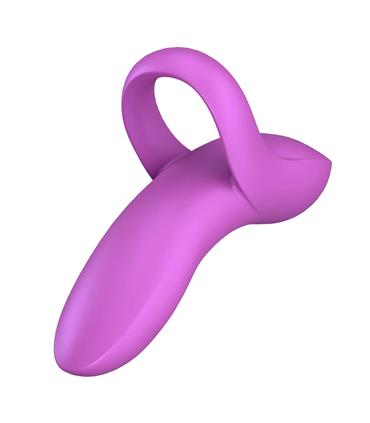 SATISFYER BOLD LOVER HYBRID FINGER VIBRADOR ROSA T