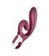 SATISFYER LOVE ME RABBIT VIBRADOR ROJO TESTER 1UN