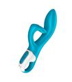 SATISFYER EMBRACE RABBIT VIBRADOR AZUL TESTER 1UN