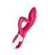 SATISFYER EMBRACE RABBIT VIBRADOR ROJO TESTER 1UN
