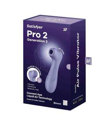 SATISFYER PRO2 VIBRADOR DE AIRE DOBLE GENERATION 3