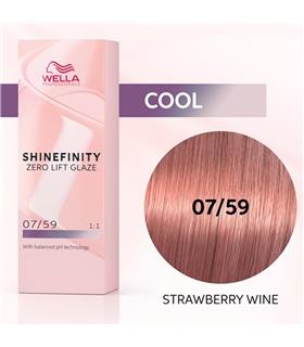 WELLA SHINEFINITY ZERO LIFT GLAZE TINTE 07/59 STRA