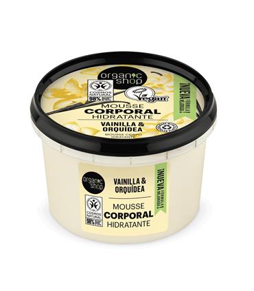 ORGANIC SHOP VANILLA BOURBON MOUSSE CORPORAL HIDRA