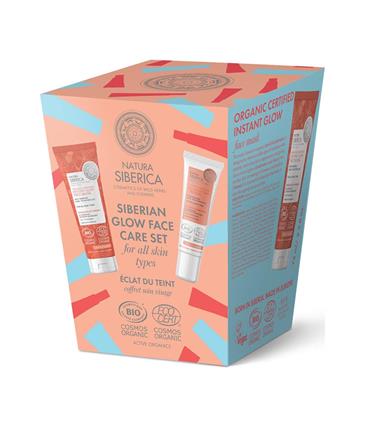 NATURA SIBERICA SIBERIAN GLOW FACE CARA SET FOR AL