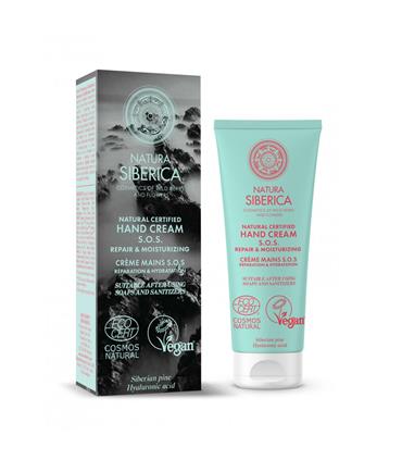 NATURA SIBERICA SOS CREMAS DE MANOS REPARACION HID