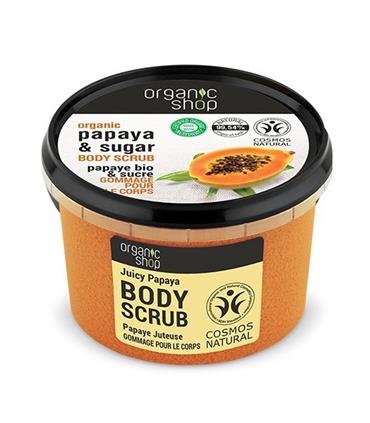 ORGANIC SHOP PAPAYA&SUGAR EXFOLIANTE CORPORAL 1UN