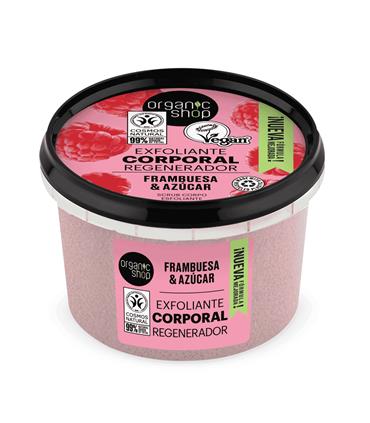ORGANIC SHOP FRAMBUESA EXFOLIANTE CORPORAL FRAMBUE