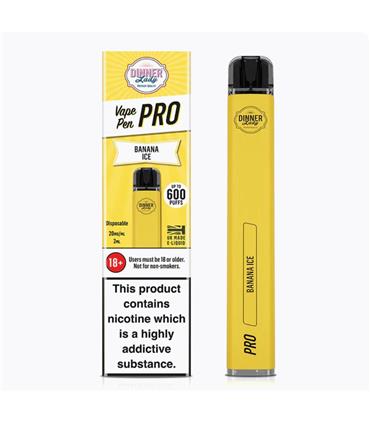 DINNER LADY PRO VAPEADOR BANANA ICE 1UN DINNER LAD
