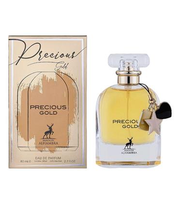 MAISON ALHAMBRA PRECIOUS GOLD EAU DE PARFUM 80ML V