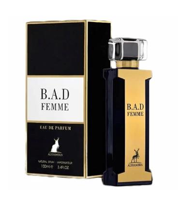 LATTAFA B.A.D FEMME EAU DE PARFUM 100ML VAPORIZADO