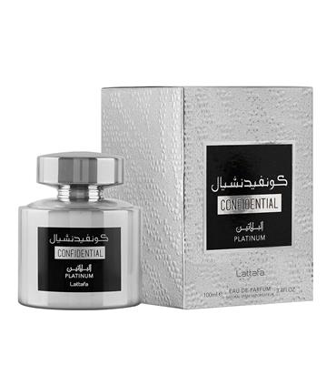 LATTAFA CONFIDENTIAL PLATINUM EAU DE PARFUM 100ML