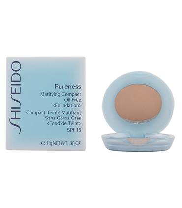 SHISEIDO PURENESS MATIFYING COMPACT OIL FREE 50 DE