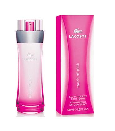 LACOSTE TOUCH OF PINK EAU DE TOILETTE 90ML VAPORIZ