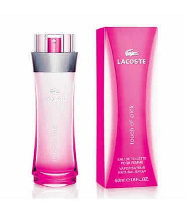 LACOSTE TOUCH OF PINK EAU DE TOILETTE 50ML VAPORIZ
