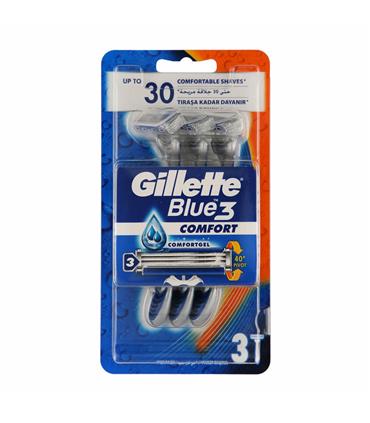 GILLETTE BLUE 2 COMFORT CUCHILLAS DE AFEITAR 3UN G