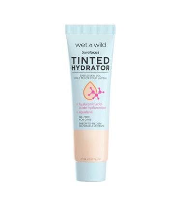 WETN WILD BAREFOCUS TINTED HYDRATOR BASE LIGHT MED