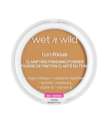 WETN WILD BAREFOCUS CLARIFYING FINISH POWDER TAN 1