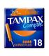TAMPAX COMPAK COMPRESAS SUPER PLUS PACK 18UN TAMPA