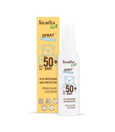 BEMA SOLARTEA BIO CREMA SOLAR BEBE SPRAY SIN FRAGA