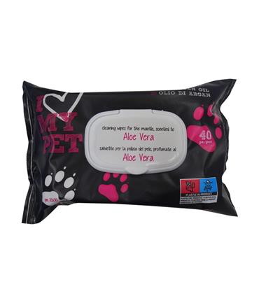 MY PET ALOE VERA TOALLITAS HUMEDAS 40UN MY PET