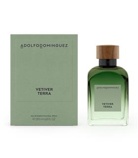ADOLFO DOMINGUEZ VETIVER TERRA EAU DE PARFUM 200ML