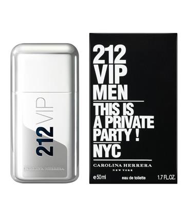 CAROLINA HERRERA 212 VIP MEN EAU DE TOILETTE 50ML