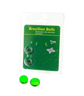 BRAZILIAN BALLS BALLS GEL INTIMO AROMA MENTA 1UN B