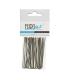 EUROSTIL CABELLO HORQUILLAS PARA MOÑO 65MM BRONCE