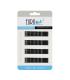 EUROSTIL ONDULADOS CLIPS ACERO NEGRO NEGRO 70MM PA
