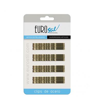 EUROSTIL BRONCE CLIPS ONDINA 70MM 24UN EUROSTIL