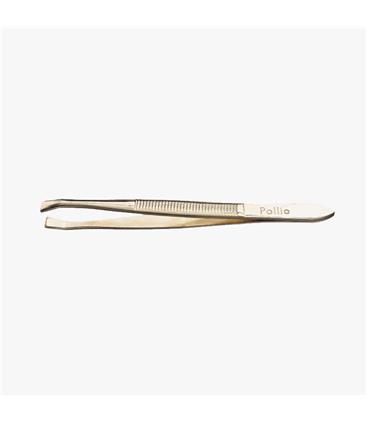 EUROSTIL DORADA PINZA DE DEPILAR 8CM 1UN EUROSTIL