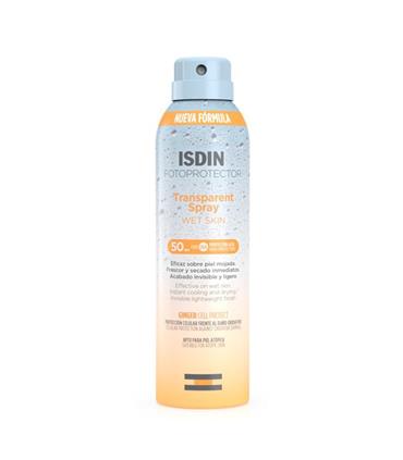 ISDIN WET SKIN SPRAY FOTOPROTECTOR SPF50 PIEL ATOP