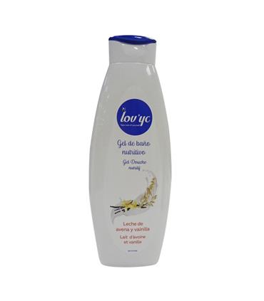 LOVYC LECHE DE AVENA Y VAINILLA GEL DE BAÑO NUTRIT