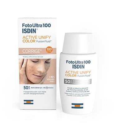 ISDIN FOTOULTRA100 ACTIVE CREMA SPF50+ ACTIVE UNIF