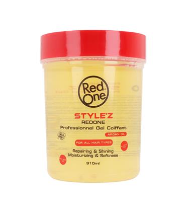 RED ONE STYLEZ OIL WAX-GEL ARGAN OIL SIN ALCOHOL 9