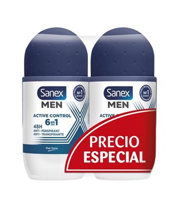SANEX MEN ANTI-TRANSPIRANT DESODORANTE ROLL-ON PAC