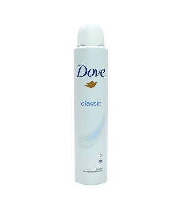 DOVE CLASSIC DESODORANTE SIN ALCOHOL 200ML VAPORIZ