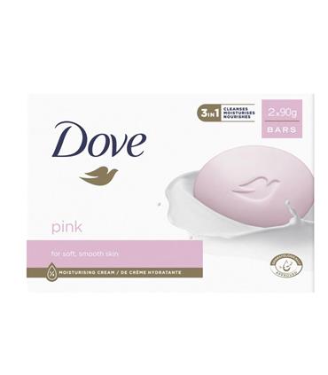 DOVE PINK JABON PACK DOBLE 90GR DOVE