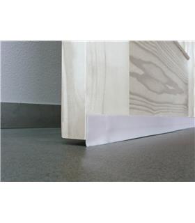 BURLETE BAJO PUERTA ADHESIVO PVC 40 MM X 1 M BLANC