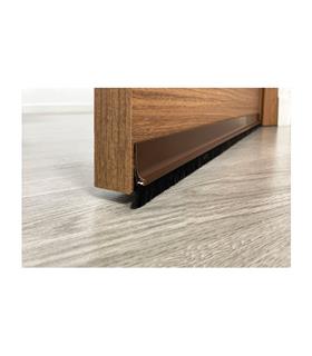 BURLETE BAJO PUERTA ADHESIVO CEPILLO PVC 100 CM TR