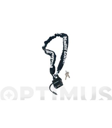 ANTIRROBO BICIBLETA / MOTO CANDADO CADENA 90 CM AC