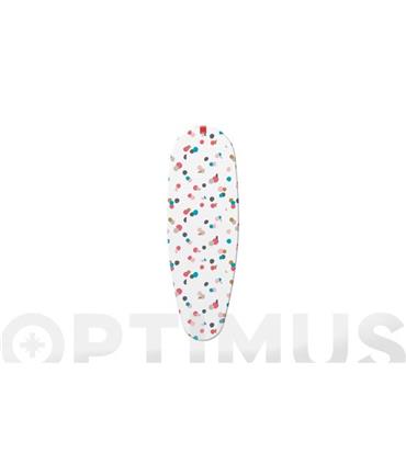 FUNDA MESA PLANCHAR EASY CLIP 130 X 47 CM TOPOS