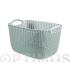 CESTA RECTANGULAR KNIT L AZUL BRUMA 19 L
