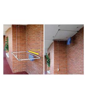 TENDEDERO TECHO EXTENSIBLE CON RECOGEDOR TEZNO 100