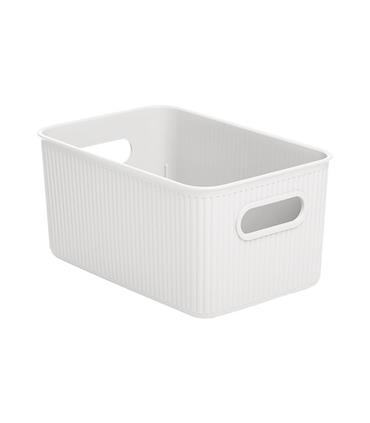 CESTA ORDENACION BAOBAB M BLANCA 18,1 X 27,2 X 13