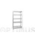 ESTANTERIA METAL GALVANIZADO 5 ESTANTES DE REJILLA