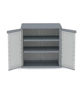 ARMARIO RESINA BAJO XL JUMBO 2 ESTANTES WAVE 94,5