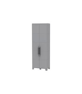 ARMARIO RESINA MODULAR 4 ESTANTES GRIS TRANSFORMIN