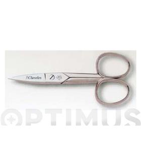 TIJERA MANICURA CURVA NIQUELADA 4